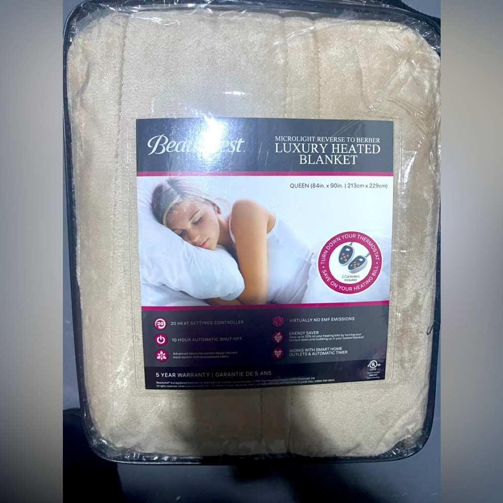Beauty Rest luxury heated blanket